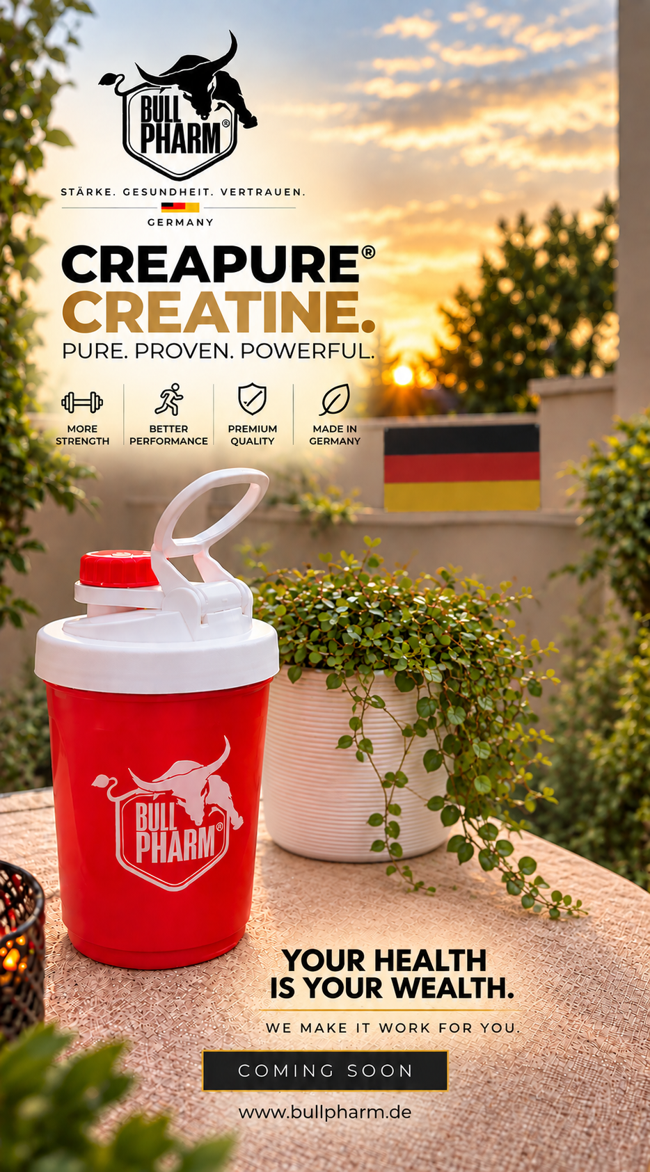 Creapure® Creatine: Pure. Proven. Powerful.
